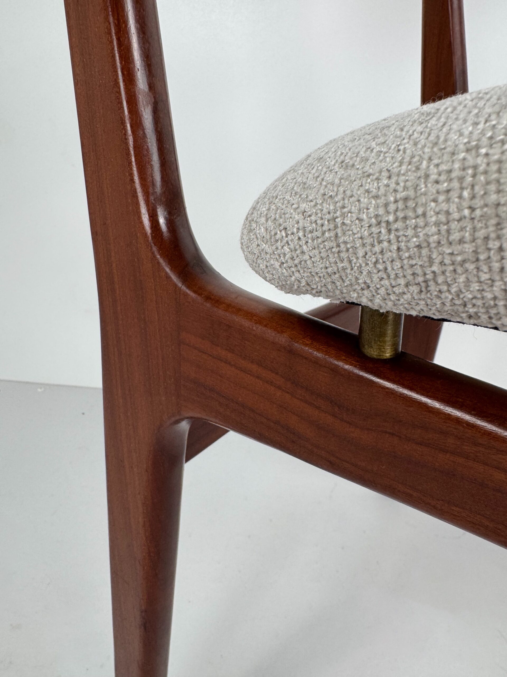 Set of 6 Dining Chairs, Schiønning & Elgaard, Denmark, 1960s