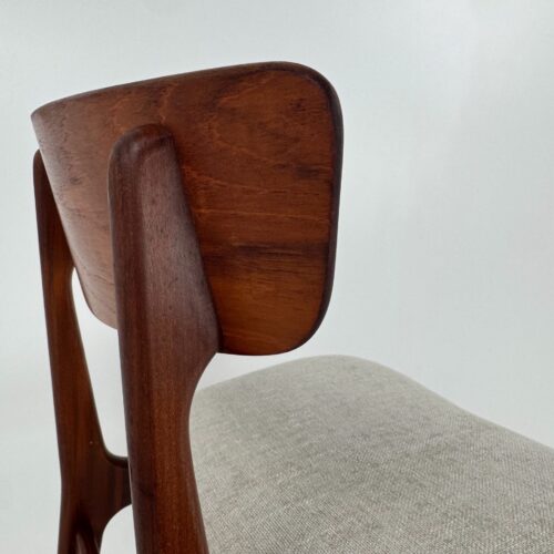 Set of 6 Dining Chairs, Schiønning & Elgaard, Denmark, 1960s