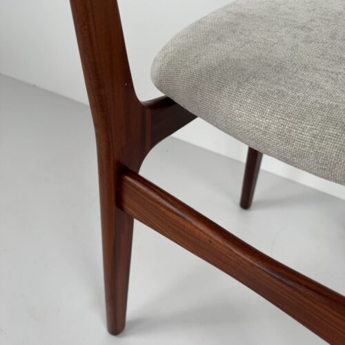 Set of 6 Dining Chairs, Schiønning & Elgaard, Denmark, 1960s