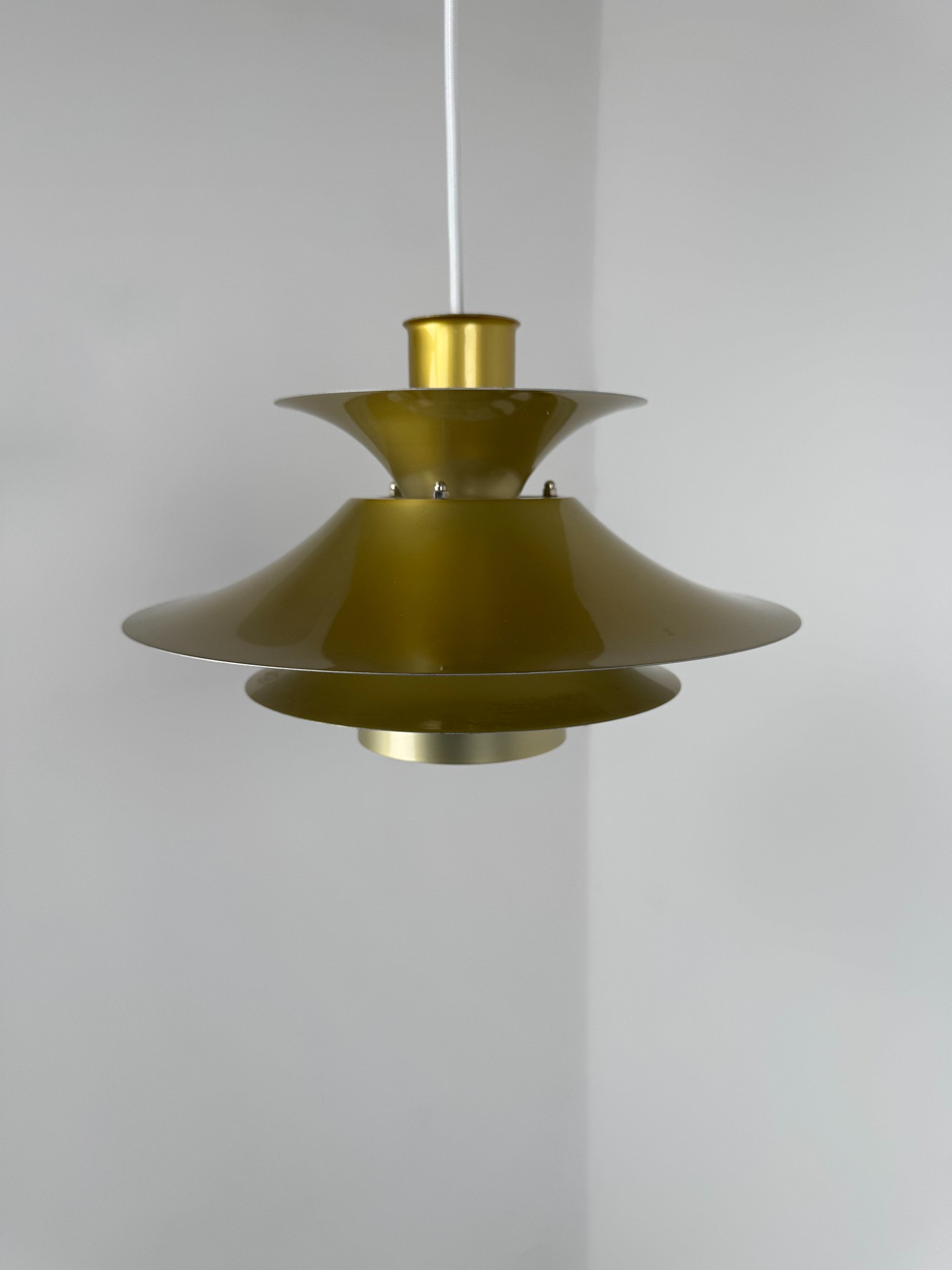 Pair of Model 4108 Pendant Lamps, Lyfa, Denmark, c. 1970s–1980s