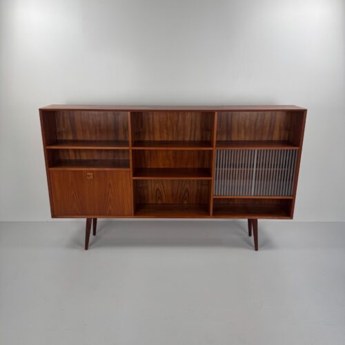Danish Teak Wall Cabinet, Denmark, 1960s