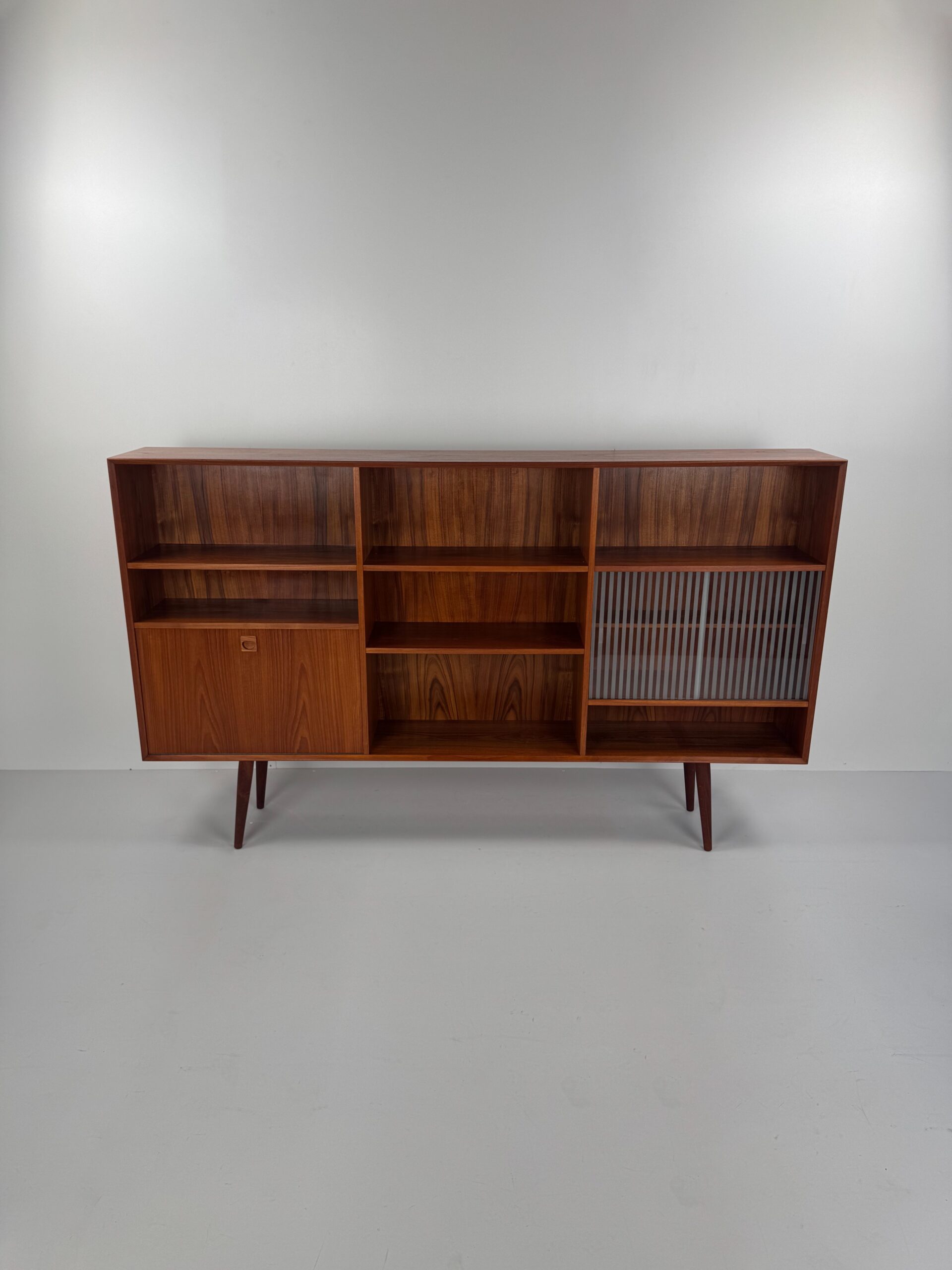 Danish Teak Wall Cabinet, Denmark, 1960s