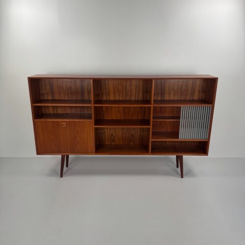 Danish Teak Wall Cabinet, Denmark, 1960s
