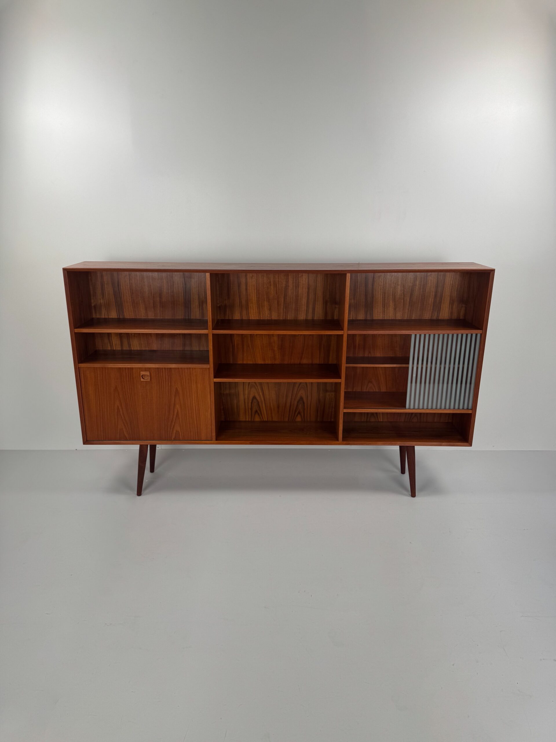 Danish Teak Wall Cabinet, Denmark, 1960s