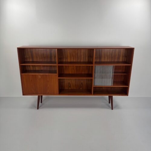 Danish Teak Wall Cabinet, Denmark, 1960s