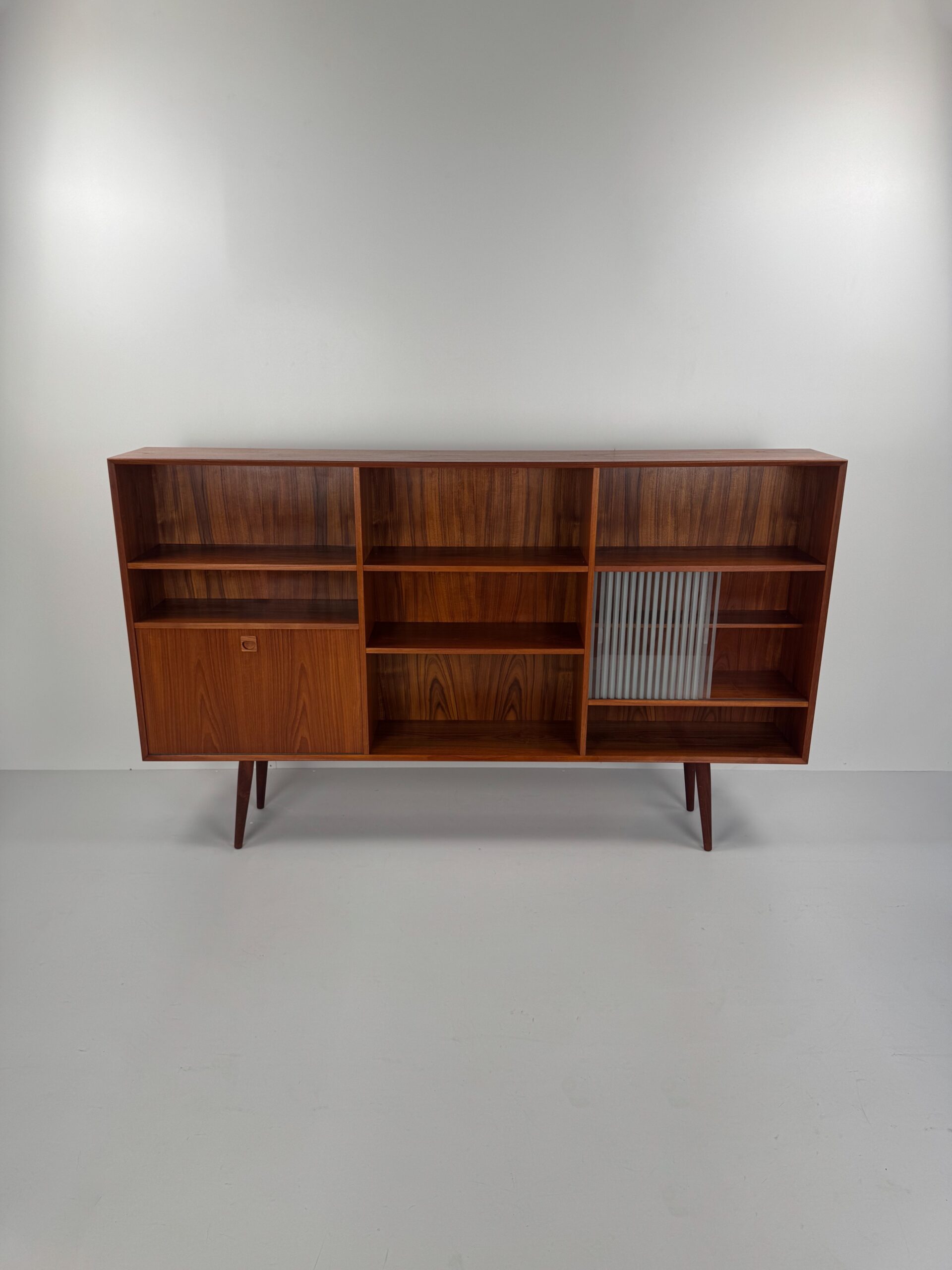 Danish Teak Wall Cabinet, Denmark, 1960s