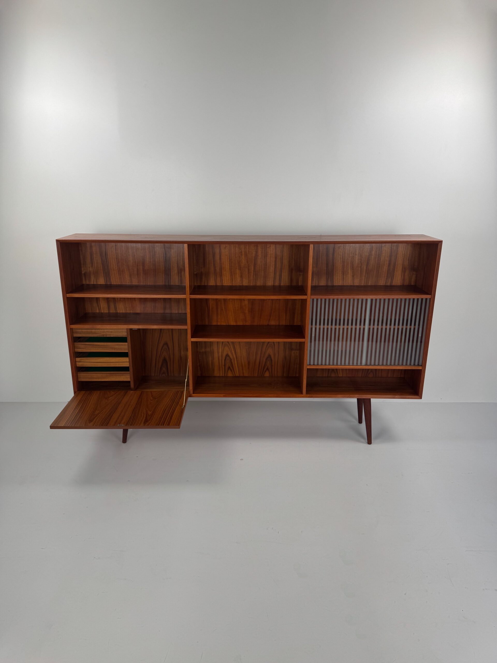Danish Teak Wall Cabinet, Denmark, 1960s