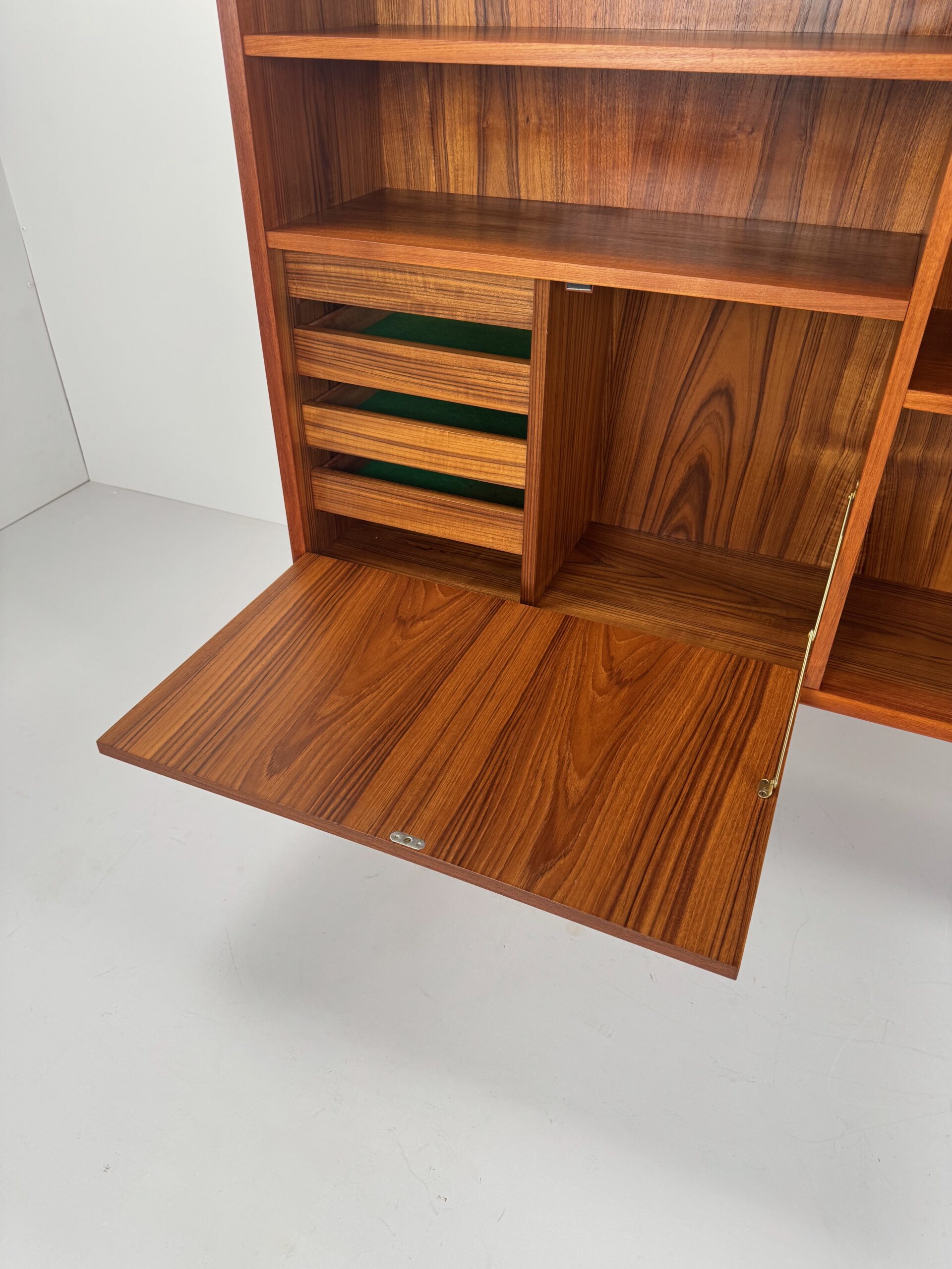 Danish Teak Wall Cabinet, Denmark, 1960s