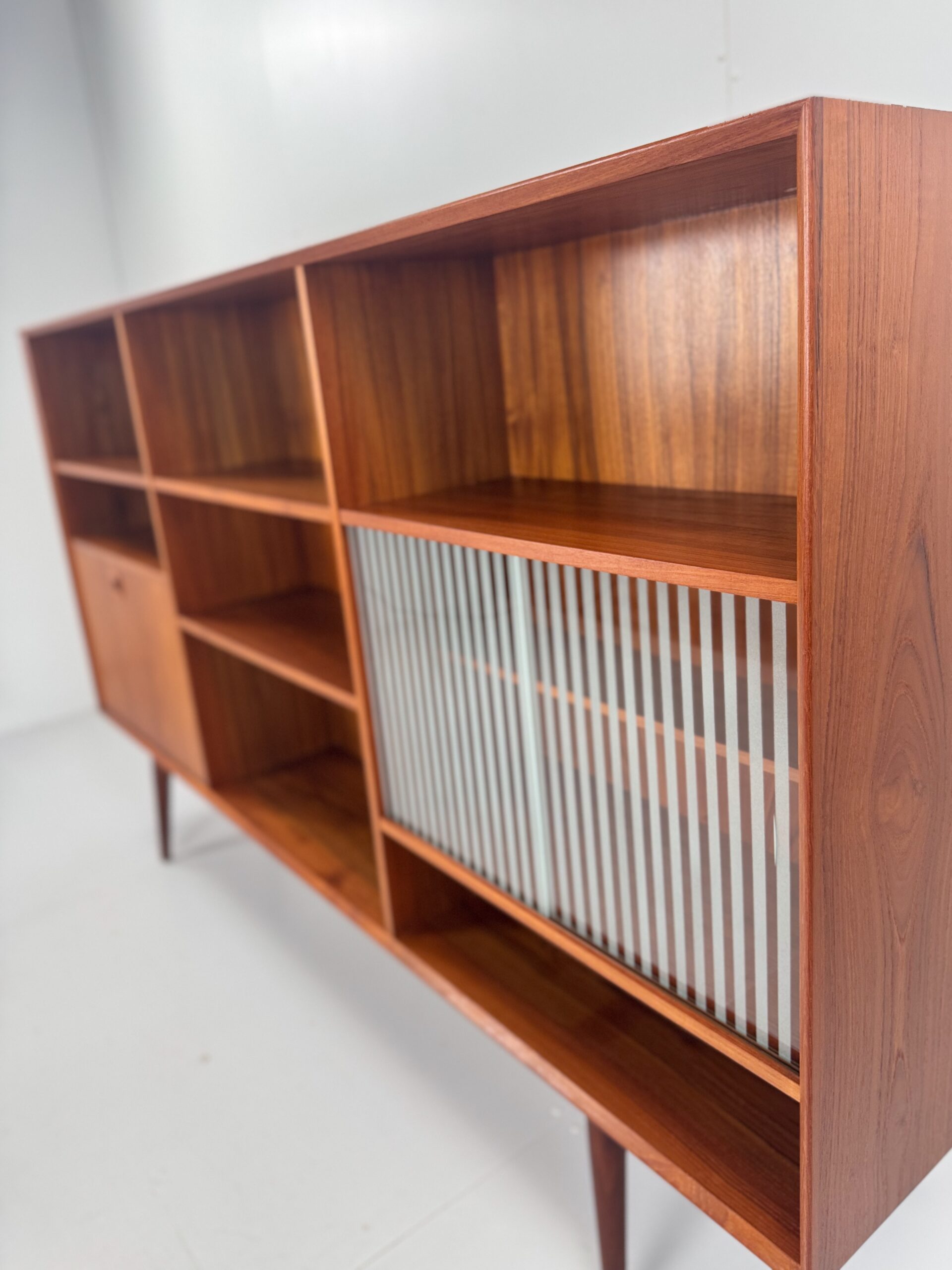 Danish Teak Wall Cabinet, Denmark, 1960s