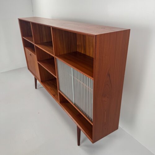 Danish Teak Wall Cabinet, Denmark, 1960s