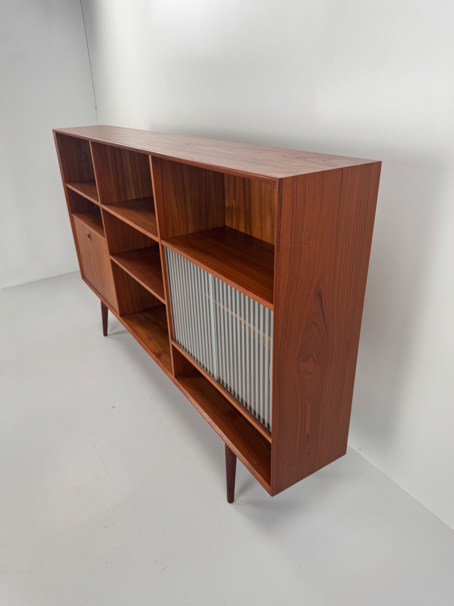 Danish Teak Wall Cabinet, Denmark, 1960s
