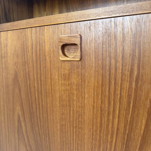 Danish Teak Wall Cabinet, Denmark, 1960s