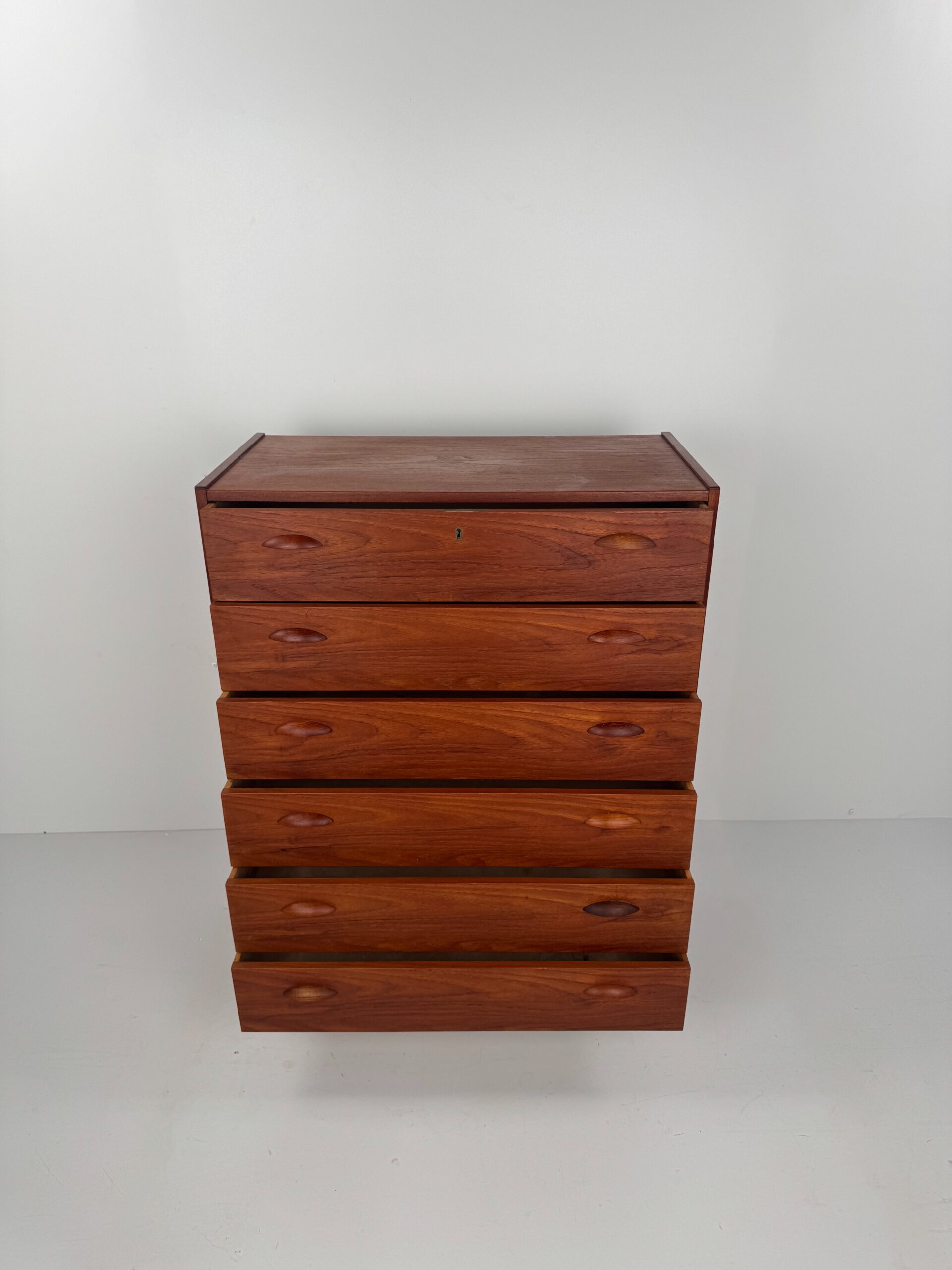 Danish Teak Chest of Drawers, Denmark, 1960s