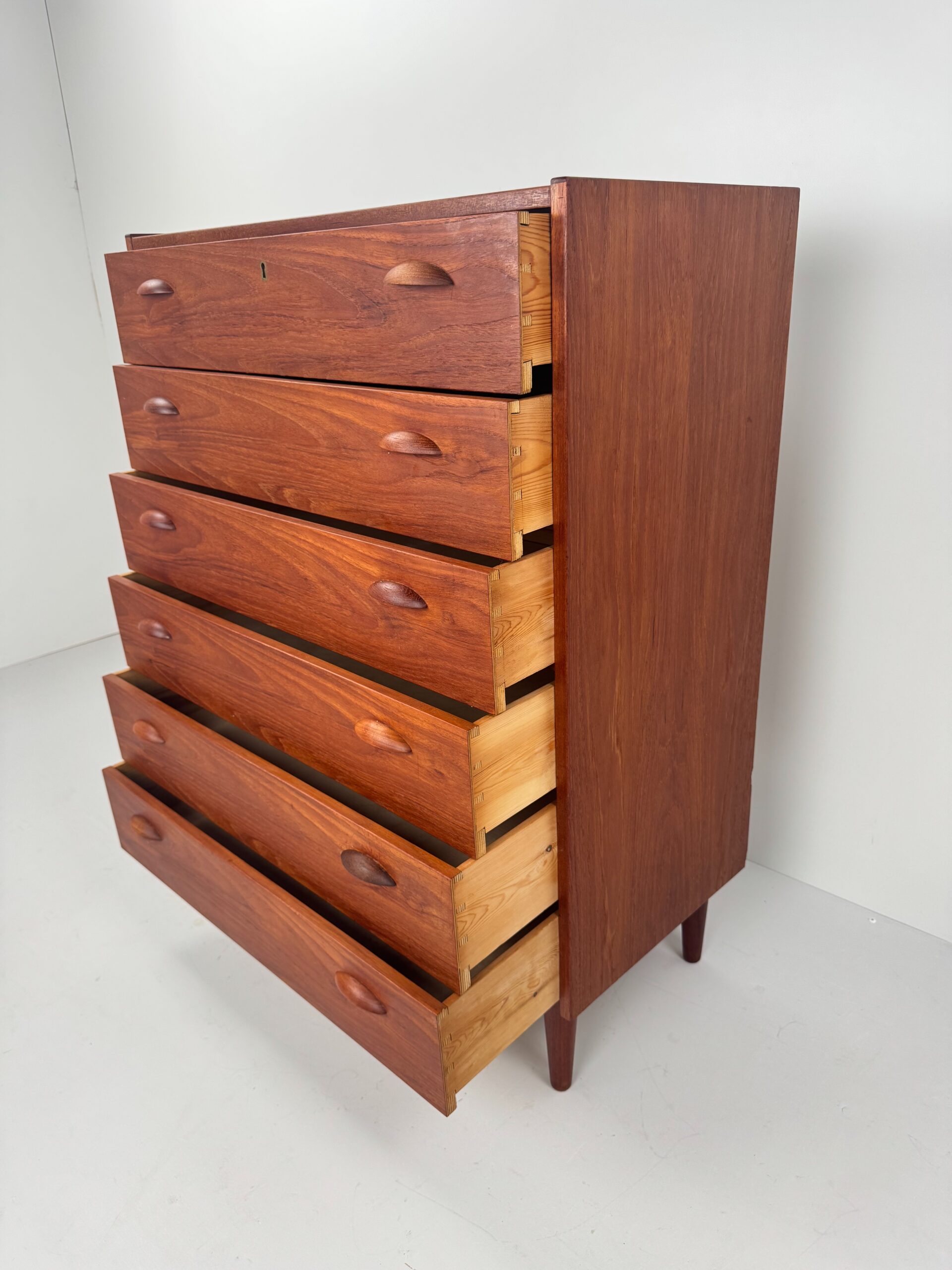 Danish Teak Chest of Drawers, Denmark, 1960s