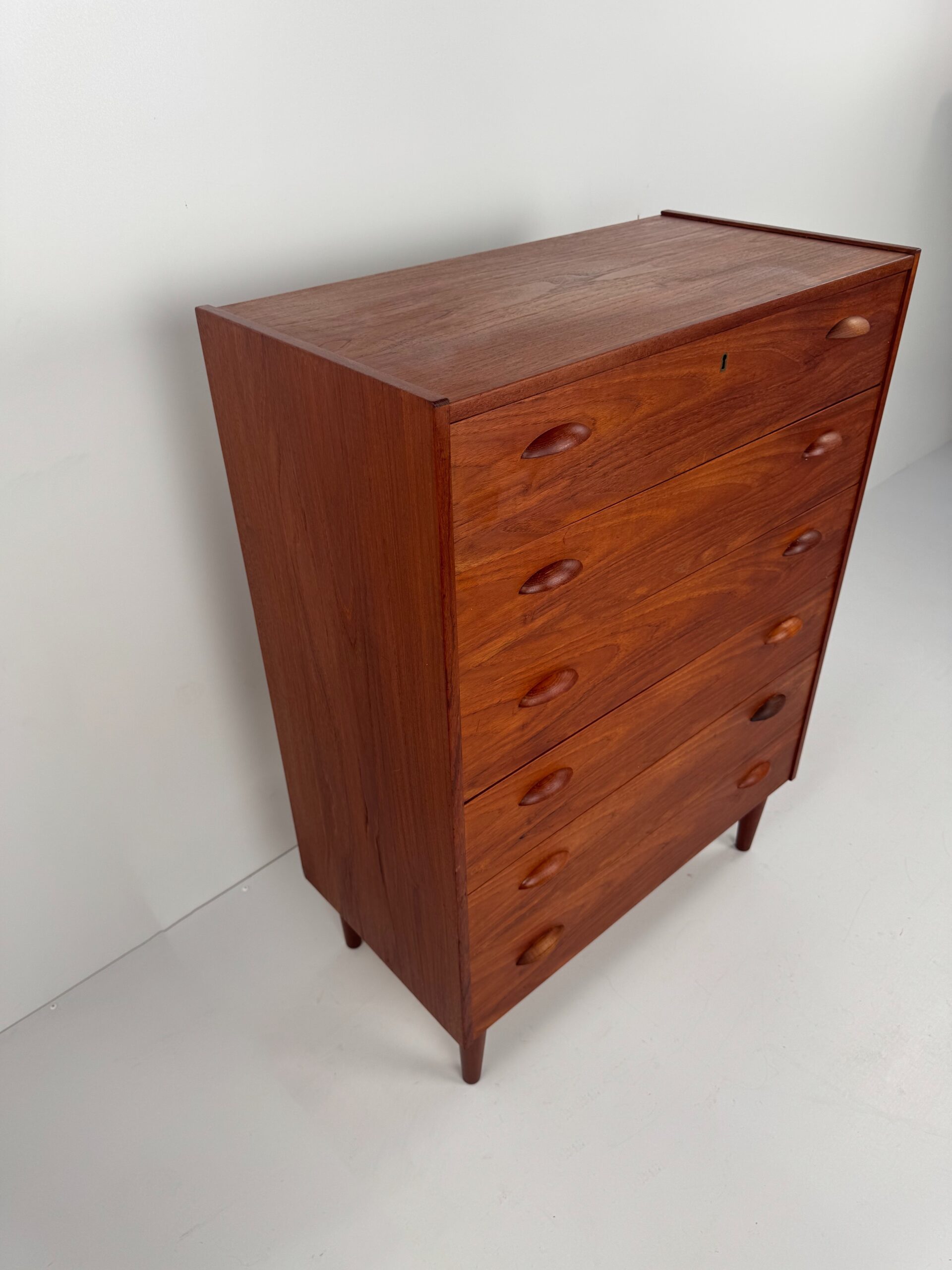 Danish Teak Chest of Drawers, Denmark, 1960s
