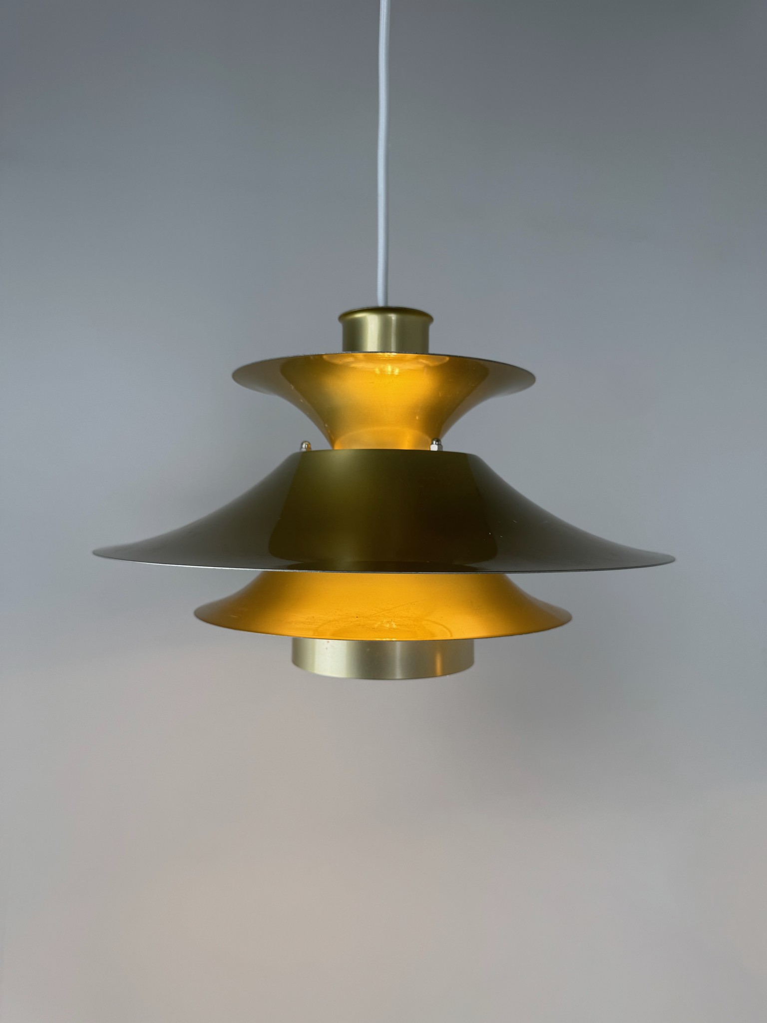 Pair of Model 4108 Pendant Lamps, Lyfa, Denmark, c. 1970s–1980s