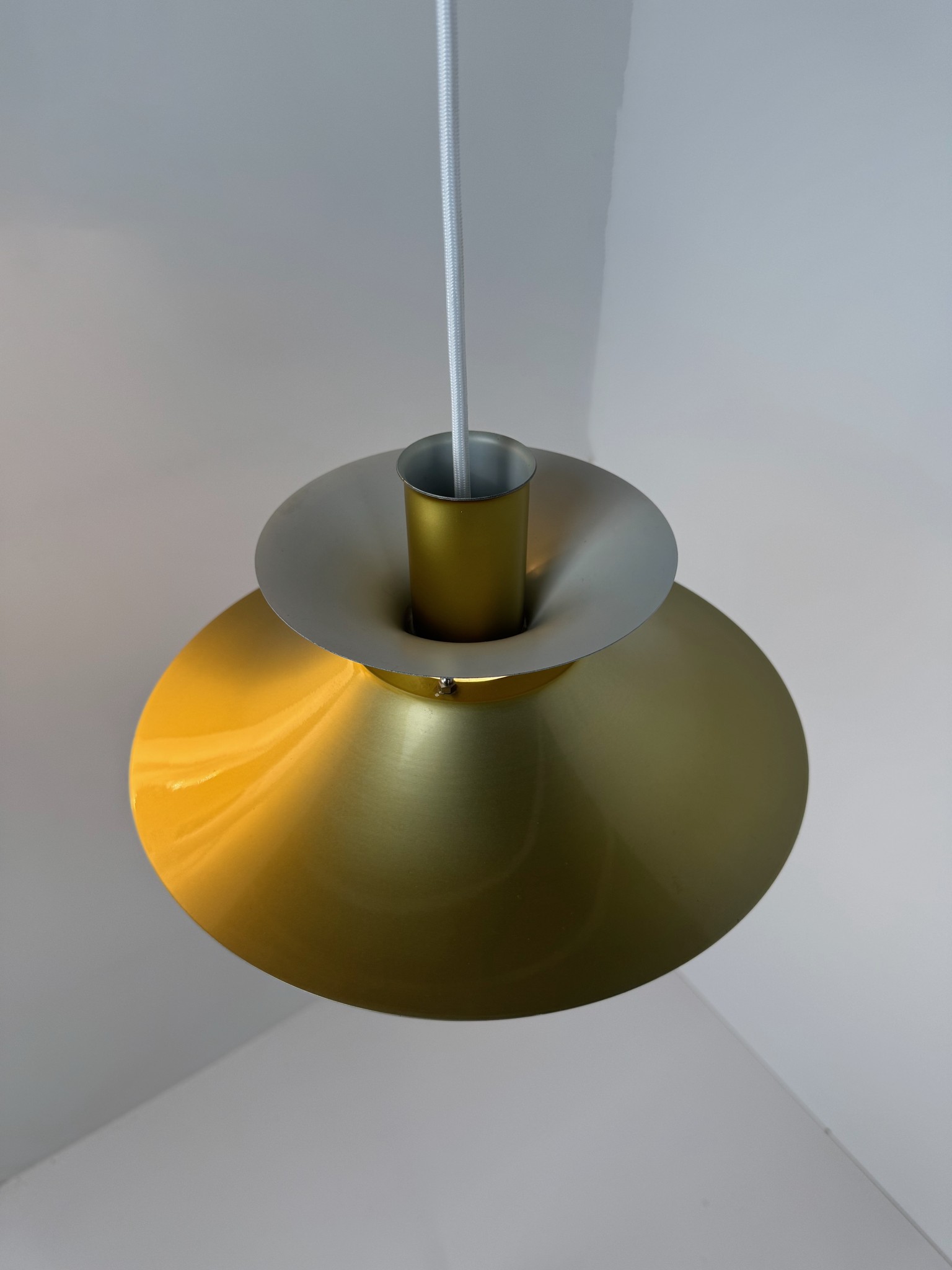 Pair of Model 4108 Pendant Lamps, Lyfa, Denmark, c. 1970s–1980s